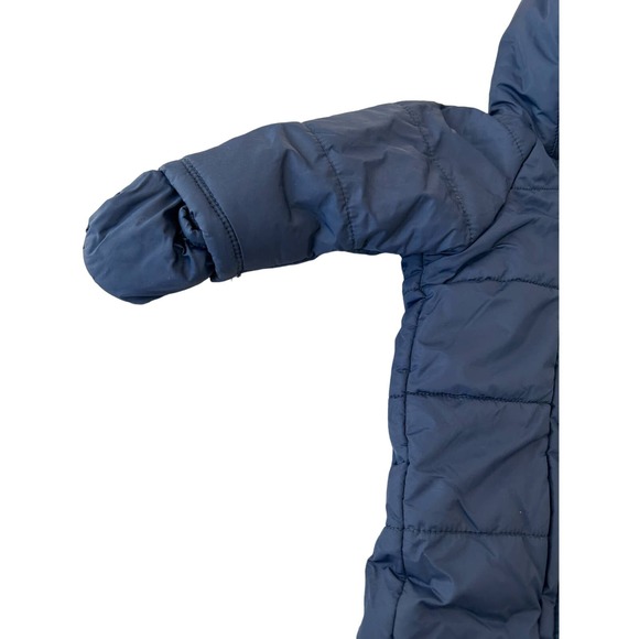 Tom Tailor Navy Blue Snowsuit Size 62 - Detachable Mittens & Booties - Picture 3 of 10